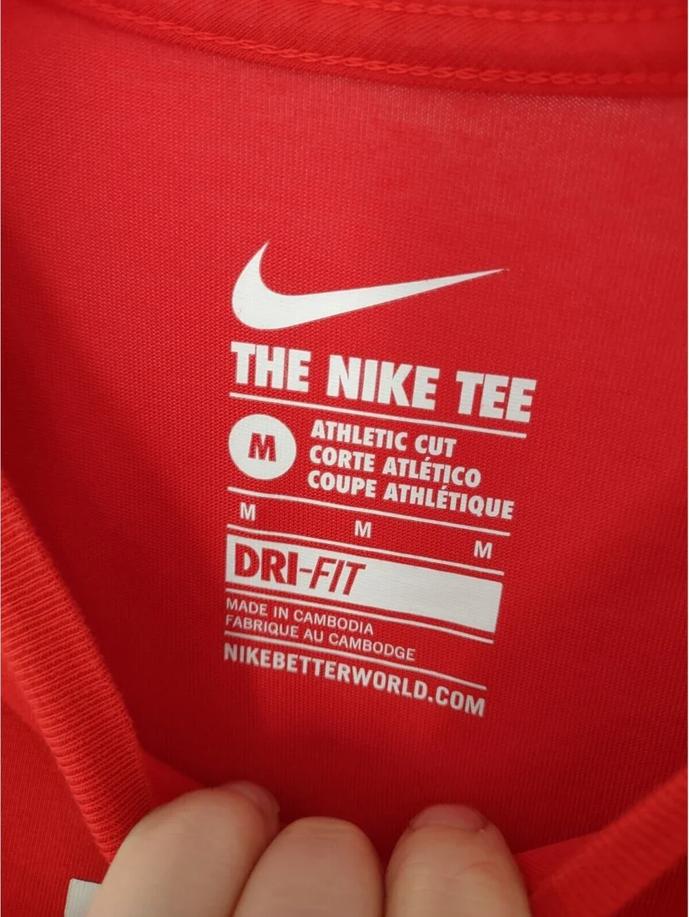 The Nike Tree M Dri Fit Shirt Athletic Cut 019